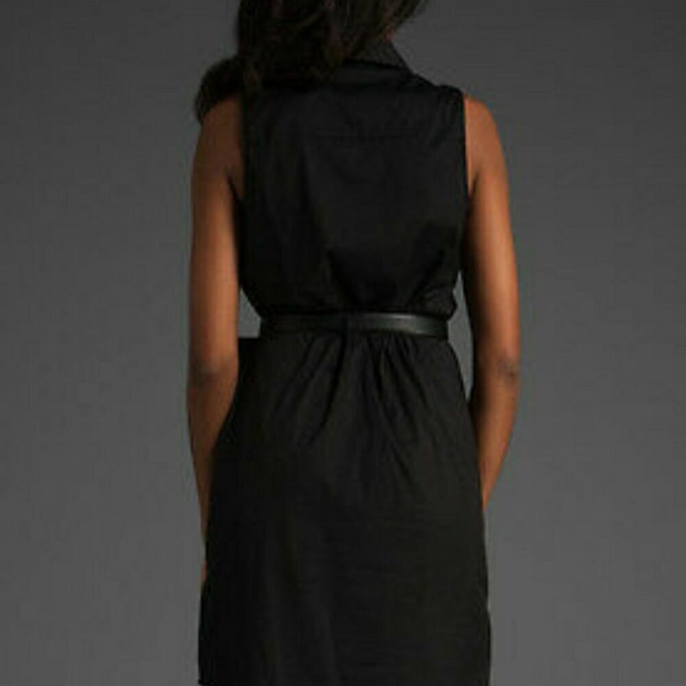 Theory 12 Walva Sleeveless Button Front Shirt Dre… - image 2